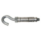 M6 Hook Bolt Shield Anchor Zinc Plated (CR3) (Forged Type)