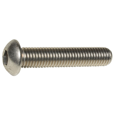 M8 x 35 A2 ST ST SKT Dome Screw  ISO7380
