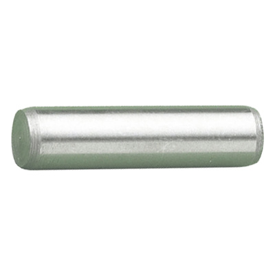 M3 x 10 Silver Steel Dowel Pin ISO 8734B