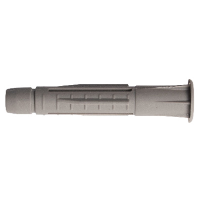 10 x 60mm Nylon Plugs Type TPF (12-14G 6-8mm Screws) Masonmate