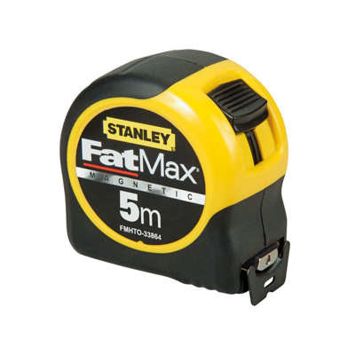 5Mtr Fatmax Magnetic Tape  32mm Bl Stanley  FMHT0-33864
