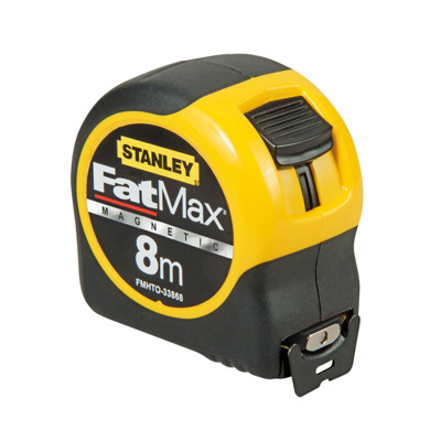 8Mtr Fatmax Magnetic Tape  32mm Bl Stanley  FMHT0-33868