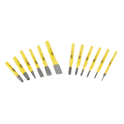 Stanley 12Pc Punch And Chisel Kit Cat-4-18-299