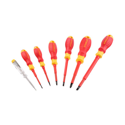 7Pce VDE Screwdriver Sets Stanley Cat - STHT60031-0