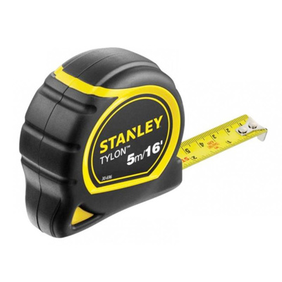 5mtr - 16ft Tylon Bi Material Tape Stanley -030696 Carded