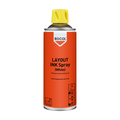 400ml Rocol Layout Ink Spray (White) Cat-57025