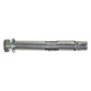 8 x 90mm Loose Bolt Sleeve Anchor (M6-55) Zinc & Clear CR3 Masonmate