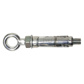 M10 Eye Bolt Shield Anchor Zinc Plated (CR3) (Forged Type)