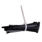 2.5 x 100mm Black Cable Ties Polyamide 6.6 (Masonmate)