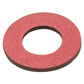M4 X 9 X 0.8 Red Fibre Washer