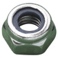 M24 x 2.00P DIN985 Type T Nyloc Nut Class 6 Zinc Plated Bulk Packed