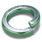 3/8 Square Section Spring Washer Zinc Plated Boxed